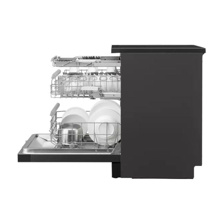 Panasonic NP-FMK16XEMY Free-Standing Dishwasher 60cm 15 Place Settings With Nanoex Black Finishing