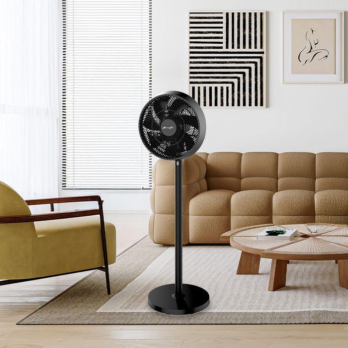 Alpha MOTTO SF B22/14-DC Stand Fan B22 Motto 14" Adjustable Height Titanium