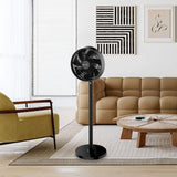 Alpha MOTTO SF B22/14-DC Stand Fan B22 Motto 14" Adjustable Height Titanium