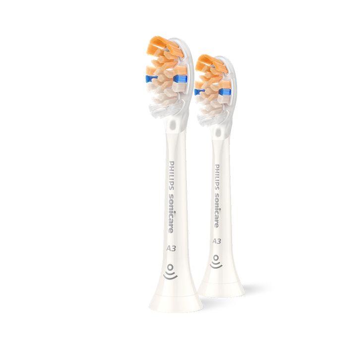 Philips HX9092/14 Sonicare A3 Premium All-In-One 2-Pack Brush Head White