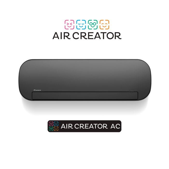 [1.0HP][Inverter] GA Daikin MTKC25AVMMK Air Cond 1.0HP Wall Mounted Air Creator R32 Black | TBM Online
