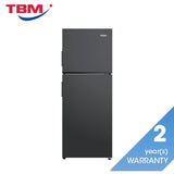 Haier G258L 2 Doors Fridge Dark Grey