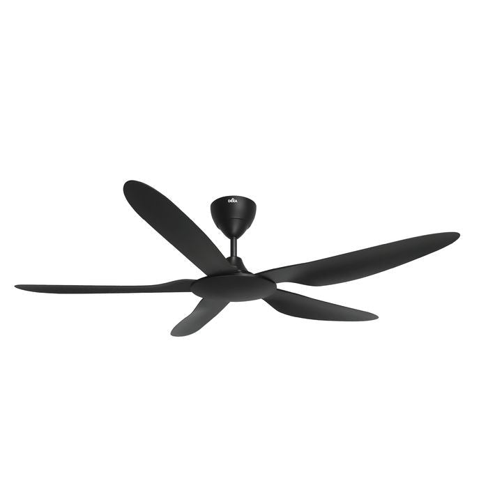 Deka X - ONE 56 BLACK Ceiling Fan 56" 5 Black DC Inverter Black | TBM Online