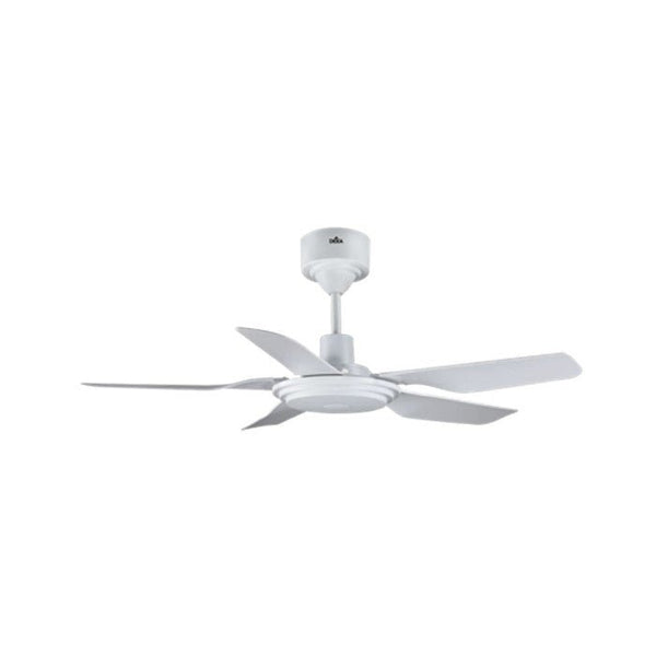 Deka DX BABY MATT WHITE Ceiling Fan 42" 5 Blades DC Motor Matt White | TBM Online