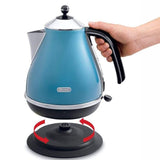 Delonghi KBO2001.B Stainless Steel Jug Kettle Blue | TBM Online