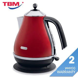 Delonghi KBO2001.R Stainless Steel Jug Kettle Red | TBM Online