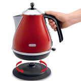 Delonghi KBO2001.R Stainless Steel Jug Kettle Red | TBM Online