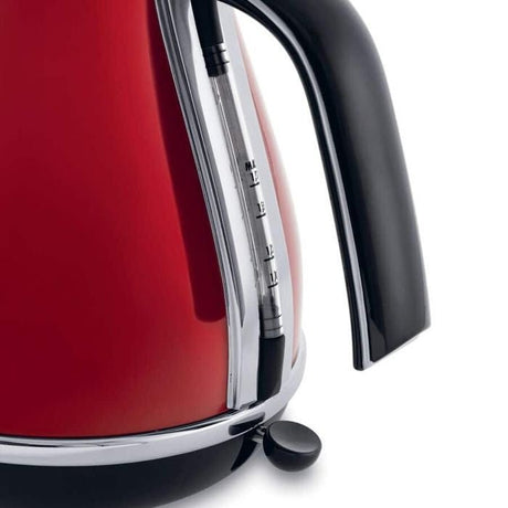 Delonghi KBO2001.R Stainless Steel Jug Kettle Red | TBM Online