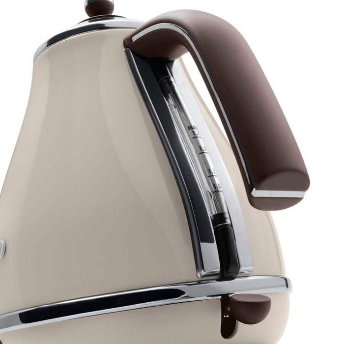 Delonghi KBOV2001.BG Stainless Steel Jug Kettle 1.7L Beige | TBM Online