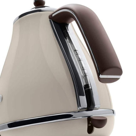 Delonghi KBOV2001.BG Stainless Steel Jug Kettle 1.7L Beige | TBM Online