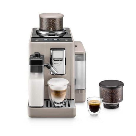 DeLonghi EXAM440.55.BG Coffee Machine Rivelia Sand Beige | TBM Online