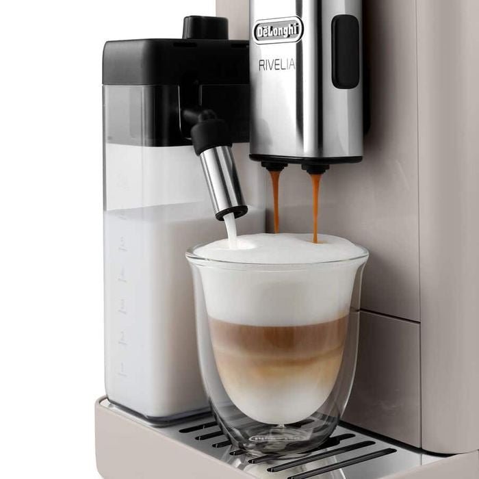DeLonghi EXAM440.55.BG Coffee Machine Rivelia Sand Beige | TBM Online