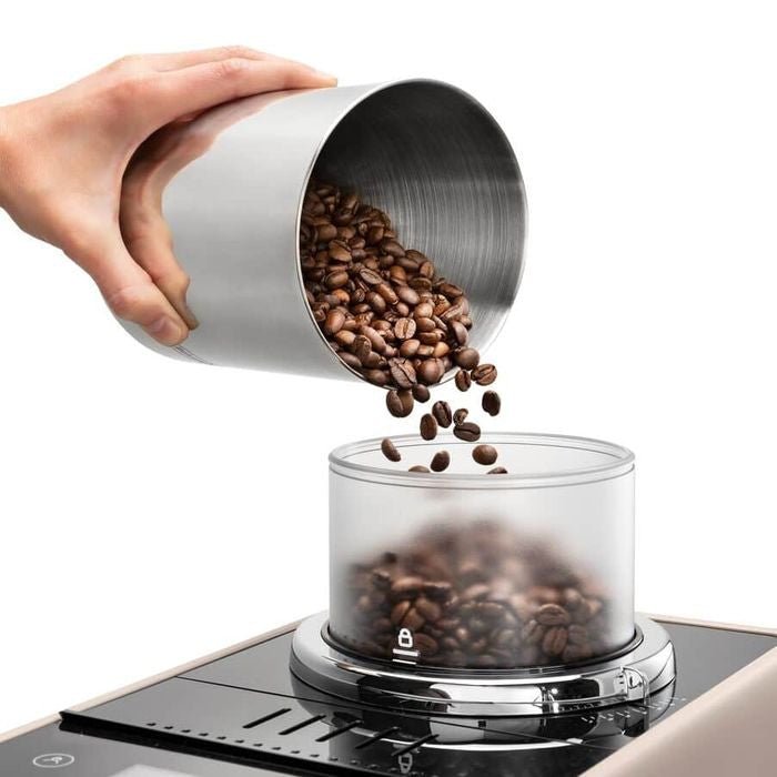 DeLonghi EXAM440.55.BG Coffee Machine Rivelia Sand Beige | TBM Online