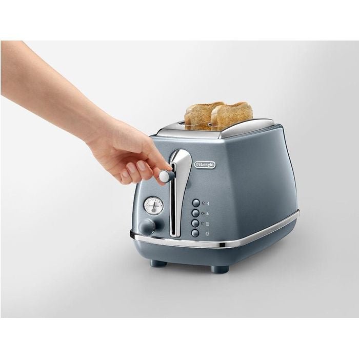 Delonghi CTOT2003.AZ Toaster 900W Icona Metalics Azure | TBM Online