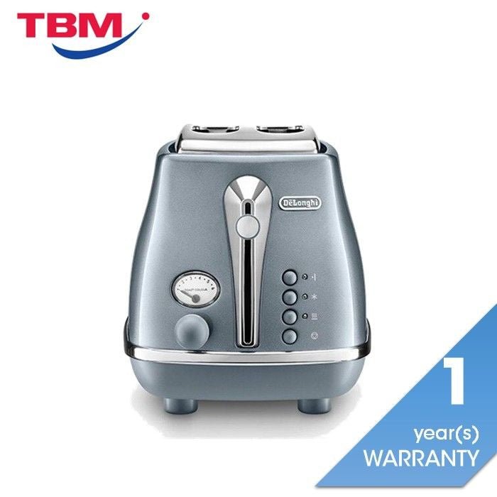Delonghi CTOT2003.AZ Toaster 900W Icona Metalics Azure | TBM Online