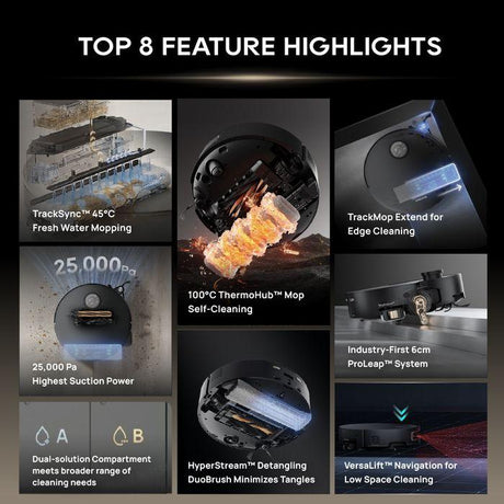 Dreame Robotic Vacuum Aqua 10 Pro Track | TBM Online