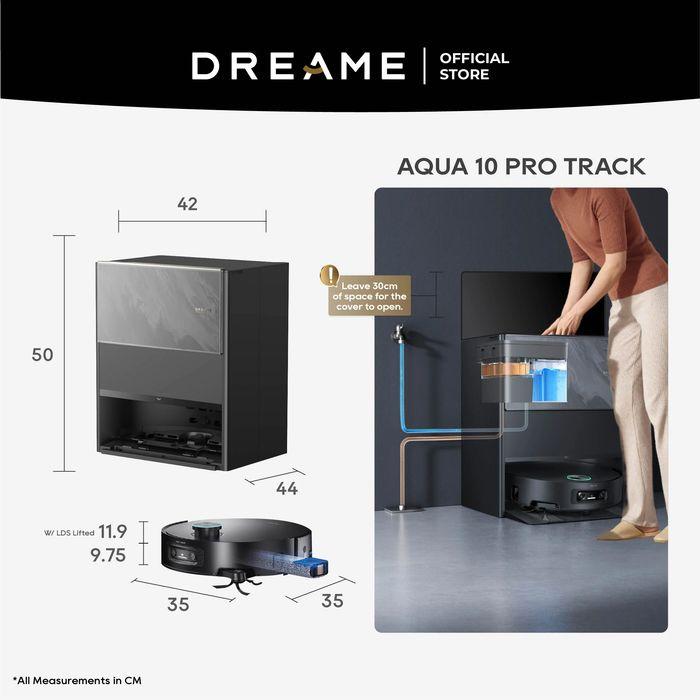 Dreame Robotic Vacuum Aqua 10 Pro Track | TBM Online