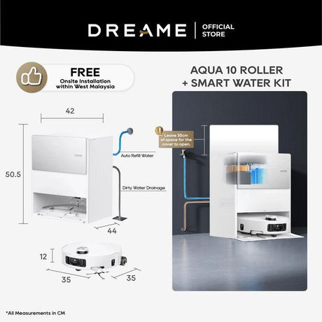 Dreame Aqua 10 Roller Robot Vacuum | TBM Online