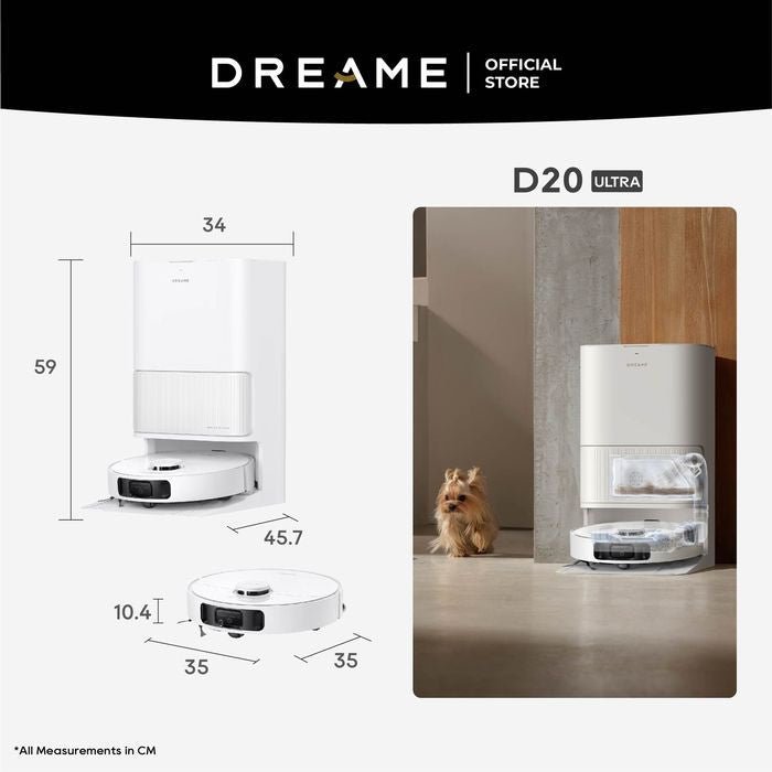 Dreame DM - D20UL - GL D20 Ultra Robot Vacuum | TBM Online