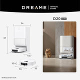 Dreame DM - D20UL - GL D20 Ultra Robot Vacuum | TBM Online