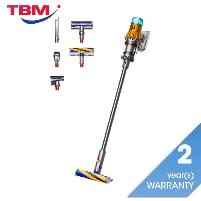 Dyson SV46 V12 DETECT SLIM ABSOLUTE Cordless Vacuum Cleaner (HEPA) Yellow/Nickel | TBM Online