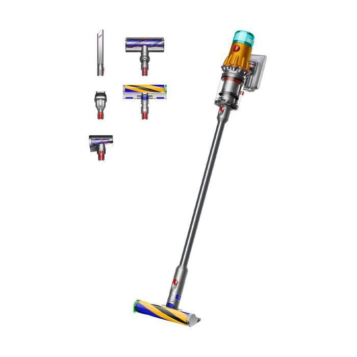 Dyson SV46 V12 DETECT SLIM ABSOLUTE Cordless Vacuum Cleaner (HEPA) Yellow/Nickel | TBM Online