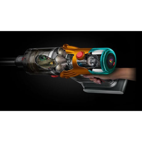 Dyson SV46 V12 DETECT SLIM ABSOLUTE Cordless Vacuum Cleaner (HEPA) Yellow/Nickel | TBM Online