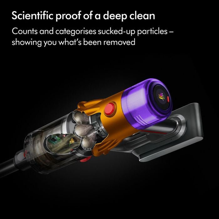 Dyson V12 DETECT SLIM ABS Cordless Vacuum Cleaner Yellow/Nickel | TBM Online