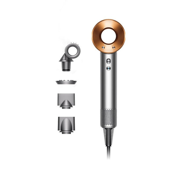 Dyson HD15 SUPERSONIC BRIGHT NICKEL/BRIGHT COPPER Hair Dryer | TBM Online