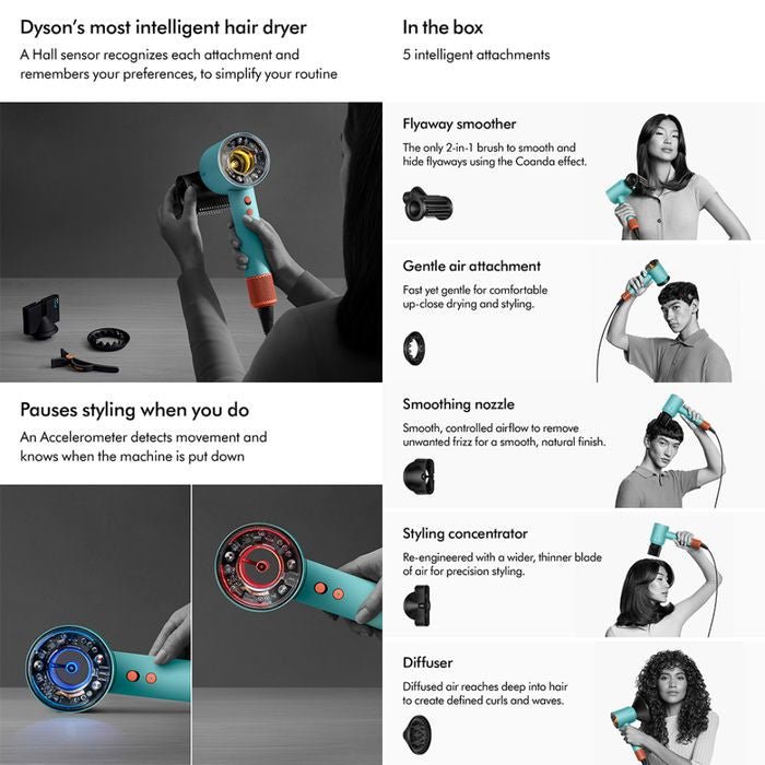 Dyson Hair Dryer HD16 SUPERSONIC NURAL STRAWBERRY PINK + CASE | TBM Online