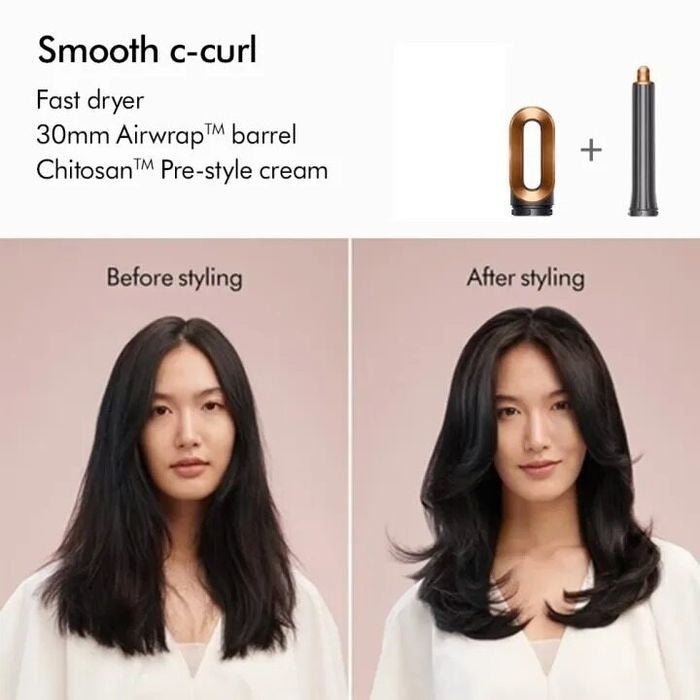 Dyson Airwrap Lite HS05 AIRWRAP LITE NICKEL COPPER Hair Styler Nickel Cooper | TBM Online