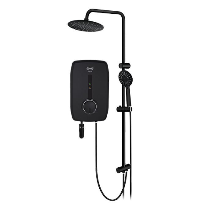 Alpha EZY-E RAINSHOWER ALL BLACK Rainshower Non Pump All Black