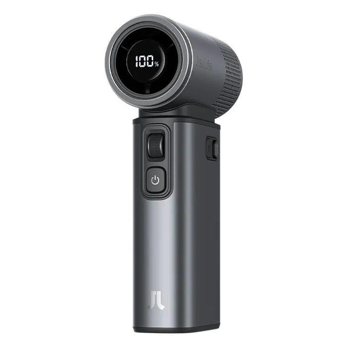 JisuLife Ultra2 Handheld Fan 9000mAh 25H Battery Life 43000RPM [Dark Grey / Light Brown]