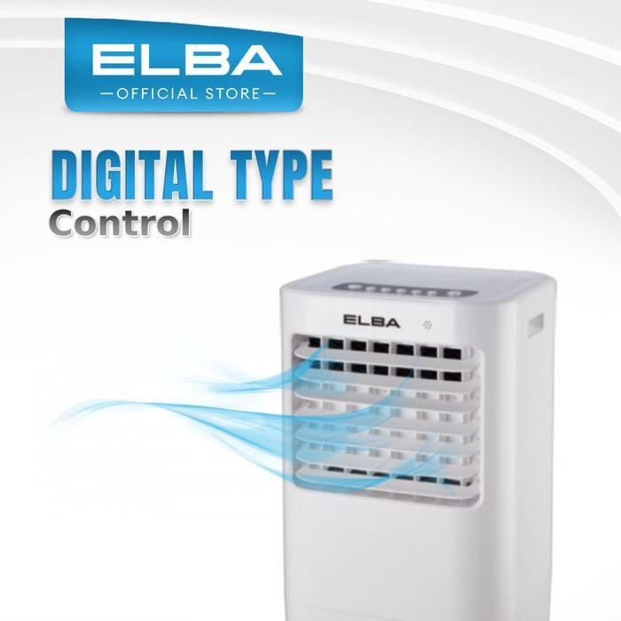 Elba EAC - H6580RC(WH) Air Cooler Digital Control Panel With Remote 14.0L | TBM Online