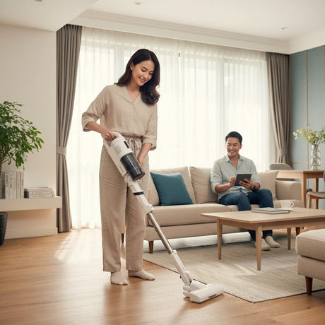 Elba Airglide Go Cordless Stick Vacuum Beige | TBM Online