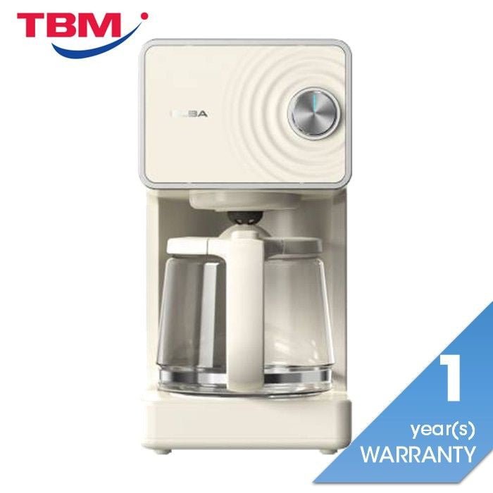 Elba ECM - S1589(BG) Coffee Maker 1000W 1.5L Beige | TBM Online