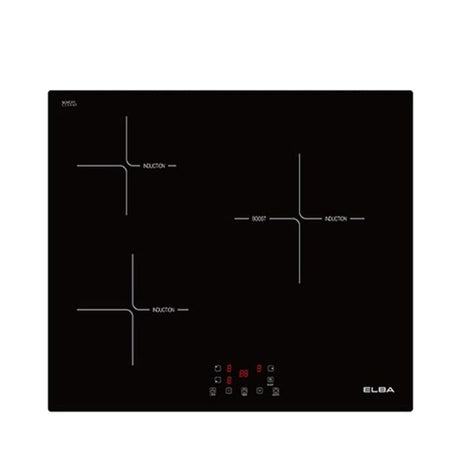 Elba EIC - S6063ST(BK) Built - In Induction Cooker Triple Cooking Zones Schott Ceran Glass | TBM Online
