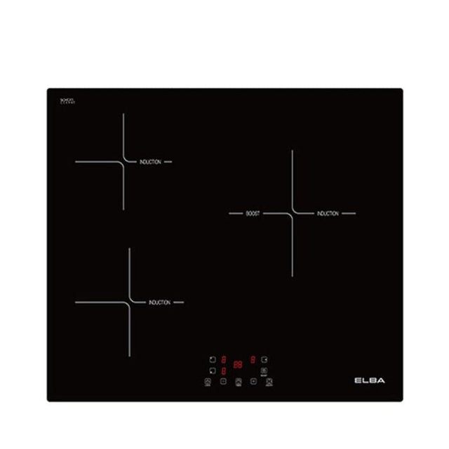 Elba EIC - S6063ST(BK) Built - In Induction Cooker Triple Cooking Zones Schott Ceran Glass | TBM Online