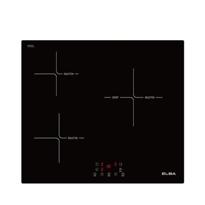 Elba EIC - S6063ST(BK) Built - In Induction Cooker Triple Cooking Zones Schott Ceran Glass | TBM Online