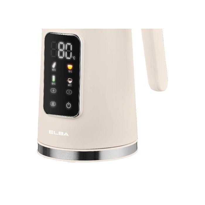 Elba EJK - R1786D(PE) Digital Jug Kettle 1.7L Cream | TBM Online