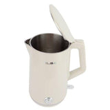 Elba EJK-S1789SS(BG) 1.7L Jug Kettle Double Wall Seamless Stainless Steel Beige | TBM Online