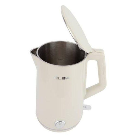 Elba EJK-S1789SS(BG) 1.7L Jug Kettle Double Wall Seamless Stainless Steel Beige | TBM Online