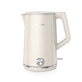 Elba EJK-S1789SS(BG) 1.7L Jug Kettle Double Wall Seamless Stainless Steel Beige | TBM Online