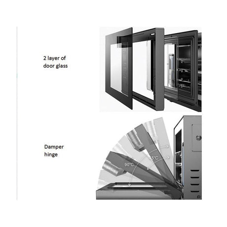 Elba EEO - J4591D(BK) Electric Oven 2000W 45.0L | TBM Online