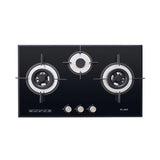 Elba EGH - K8943G(BK) Gas Hob 3 Burners Tempered Glass | TBM Online