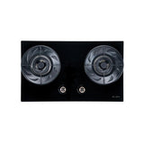 Elba EGH - S8642G(BK) Built - In Gas Hob With 2 Burner Black | TBM Online