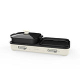 Elba EGL - S3055(BG) 2 - in - 1 Hotpot And BBQ Griller 2000W 2 Grill Plate And 2 Side Non - Stick Hotpot | TBM Online