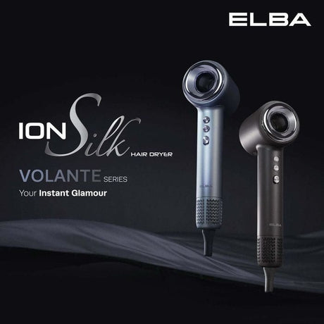 Elba EHD - Q6663DC(BK) Hair Dryer Volante 1600W BLDC Motor Titanium Grey | TBM Online