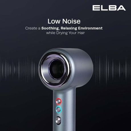 Elba EHD - Q6663DC(BK) Hair Dryer Volante 1600W BLDC Motor Titanium Grey | TBM Online