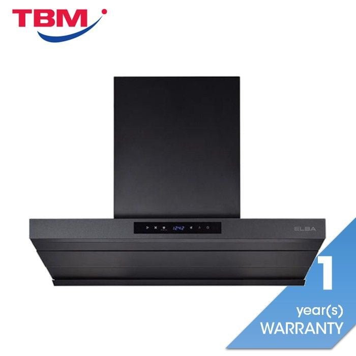 Elba EH - Q9695DC(GR) Cooker Hood Aphanite Series 90cm Premium Stainless Steel Chasis | TBM Online